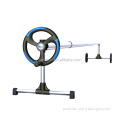 InGround Solar Pool Bubble Cover Reel Roller with Aluminum Frame and Tubing for Pool Width Under 4M - Easy Assembly and Handling